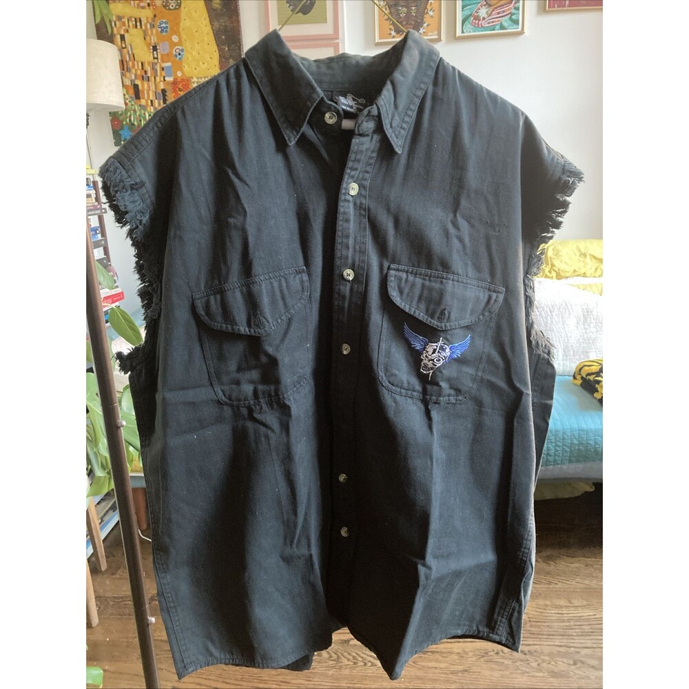 fast gear sleeveless shirt xl